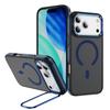Applicable apple 16/15/14 pm mobile phone case magnetic suction hardware lens frame bracket skin feeling iphone17 mobile phone case