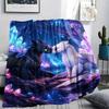 Wie man ein Drache trainiert Ohnezahn & Licht Fury (2) Decke, HTTYD Fan Weiche Kuscheldecke, Tolles Geschenk.chl