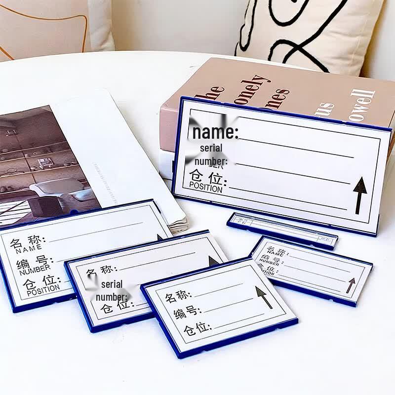 Magnetic Warehouse Shelf Label Holders