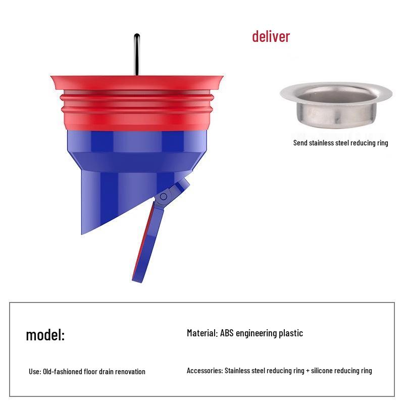 

Universal Silicone Odor-Proof Floor Drain Seal for 40-50 Pipes