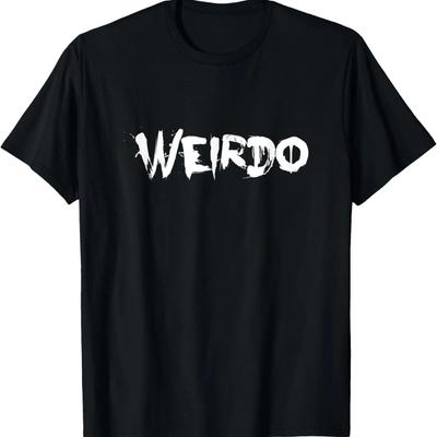 Weirdo Heavy Metal Music Death Metal Rock Punk T-Shirt