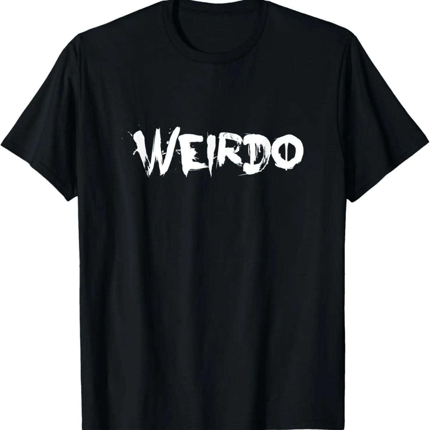Weirdo Heavy Metal Music Death Metal Rock Punk T-Shirt S чёрный