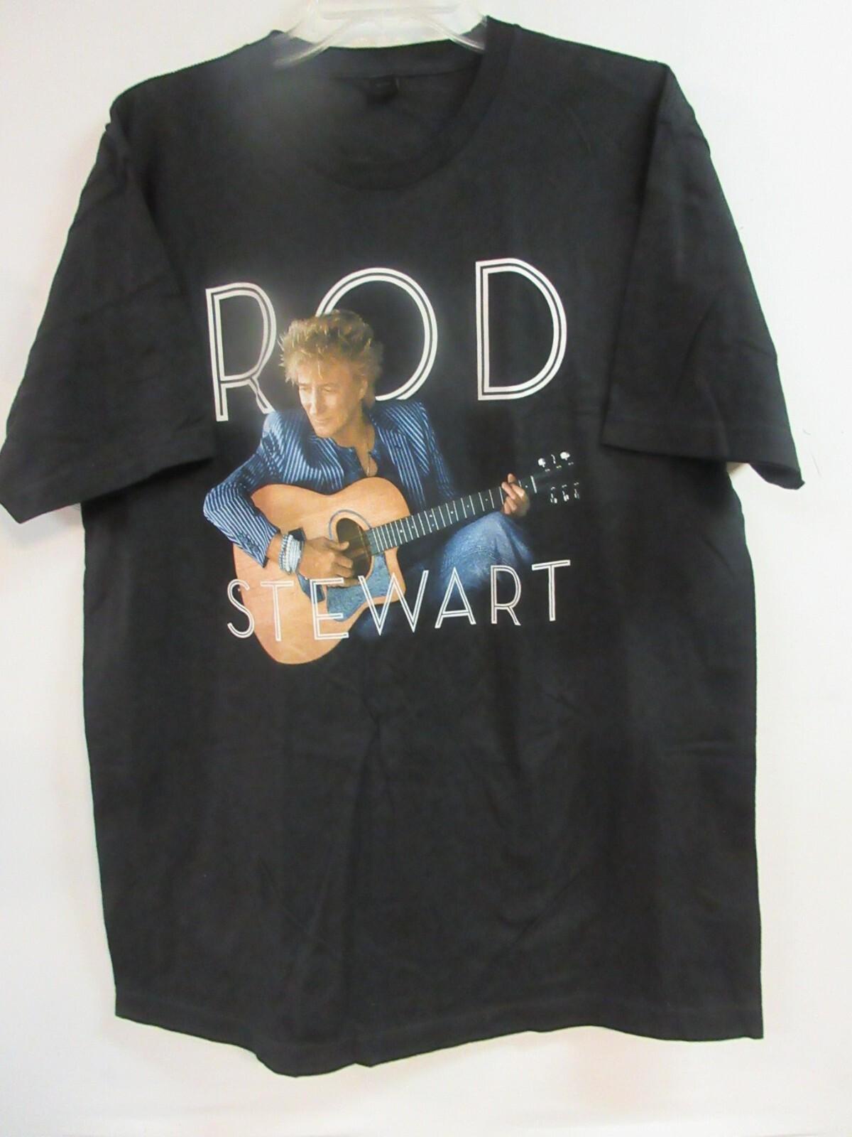 ROD STEWART OFFICIAL MERCH 2014 TOUR BAND CONCERT MUSIC T- EXTRA LARGE Unisex T-Shirt XL