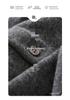 Women's Round Neck Cashmere Beaded Knit Cardigan - Autumn/Winter Solid Color Long Sleeve Versatile Fashion Sweater