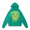 Premium Heavyweight Hooded Sweatshirt With Rhinestone Letter Print Unisex Streetwear Pullover Fall