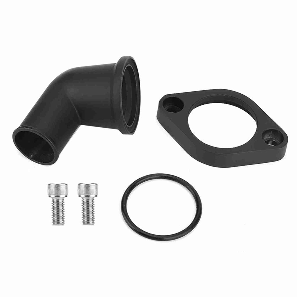 Carcasă termostat pivotantă la 15 grade Gât de apă Potrivit pentru motoarele Chevy SBC & BBC 283 302 305 327 8459BK