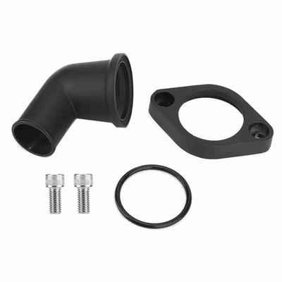 15 Degrees Swivel Thermostat Housing Water Neck Fit for SBC & BBC Chevy Engines 283 302 305 327 8459BK