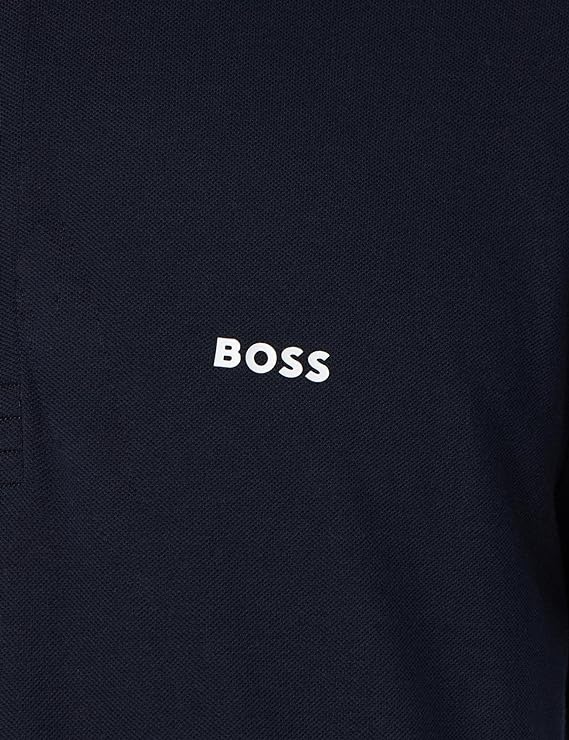 Men's Boss Paddy 1 Navy Blue Polo Shirt Regular Fit Navy Blue (50512995-402)