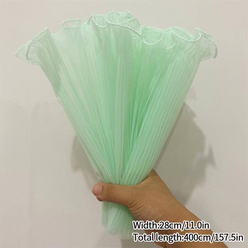 Corrugated Packaging for Bouquets with Pearls Mother's Valentine's Day Flowers Packaging Wave Edge Bouquet Gift Wedding Supplies