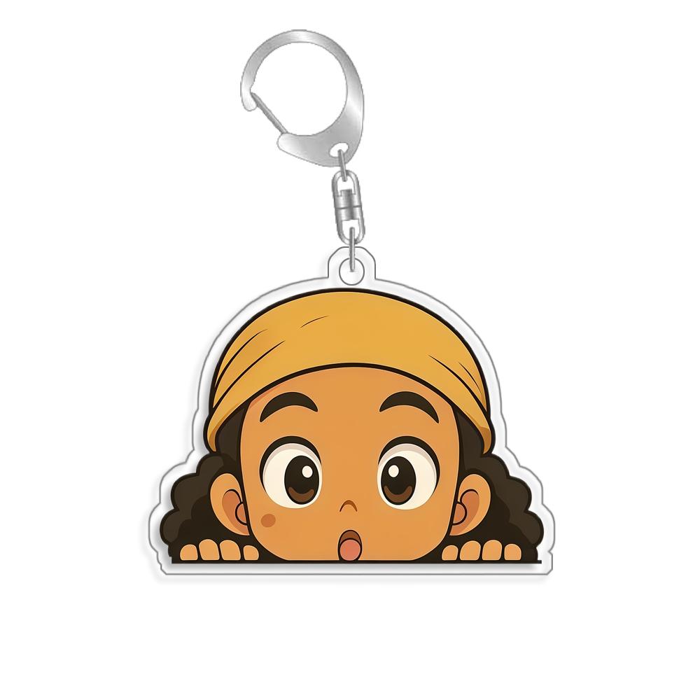 For OPTCG Card Keychain Luffy Nami Nico Brook Backpack Pendant Anime Game Fans Gift Recycled Acrylic Decoration Rare Card Toy