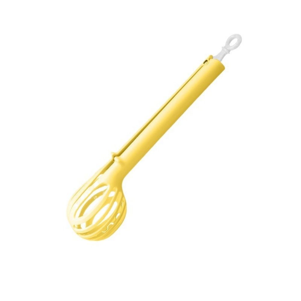 

Багатофункціональний збивач для яєць 2 в 1. Щипці для локшини. Високоякісна мішалка для матчу. жовтий