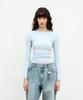 Kueoumeon Double Cutoff Long Sleeve (Light Blue)