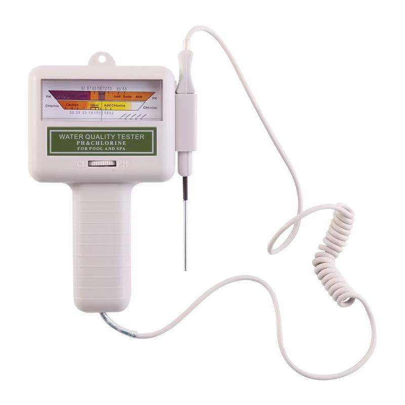 PC101 Tester di Cloro Residuo e Misuratore di PH - Rilevatore di Qualità dell'Acqua e Gas Cloro