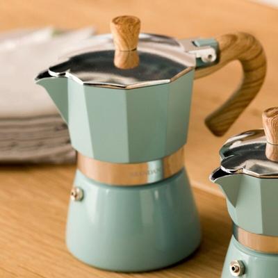 Retro Coffee Coffee Pots Moka Espresso Coffee Maker Percolator Stove Top Pot 150/300ML Kitchen Tools Stovetop Coffee Maker