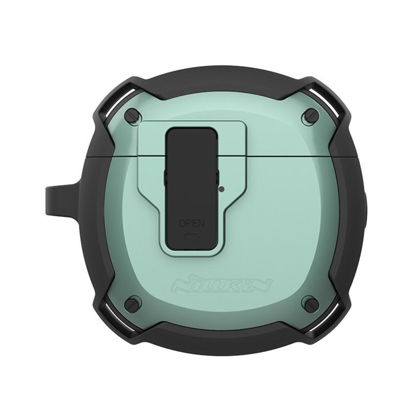 

Wireless Earphone Protective Charger Carrying Case Wireless Earphones Skin Cover Automatic-Open Case for 4E-/4 S зелений