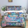 Multiple Sizes of Cartoon Stitch Duvet Cover and Pillowcase Sets - Home Decor, Creative Plus Size Bedding Sets Suitable for Boys