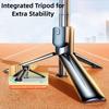 Extendable Tripod with LED Selfie Light Detachable for Ios Android Smartphone Wireless Bluetooth Selfie Stick Tripod with Remote