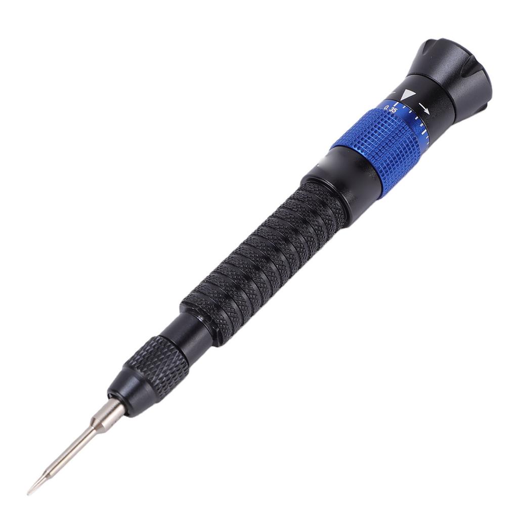 Adjustable Torsion Screwdriver Magnet Tip 0.8 Pentagon Screwdriver for Electronic Disassembly and Repair