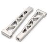 2Pcs Remote Control Front Upper Suspension Arm Aluminum Alloy Replacement for Corally Kronos 6S 1Celsius8 Remote Control Car Model  Body Parts