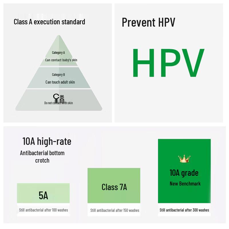 Cosmo Lady Women's High-Waist Tummy Control Antibacterial Cotton Briefs