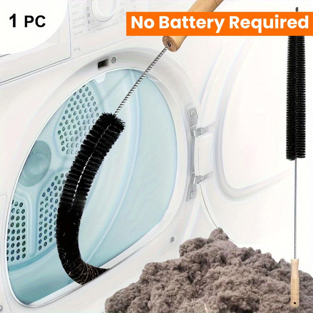 1pc Washing Machine Cleaning Brush, Washing Machine Cleaning Inner Cylinder Inner Wall Brush, Household Pipe Long Handle Full Bristle Cleaning Brush
