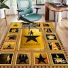 Star Hamilton Art Office Rug Chair Mat, Game Carpet, Suitable for Front Door, Bedroom, Living Room, Desk, Holiday Gift