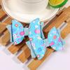 10Pcs/Set New Solid Ribbon Bowknot Hair Clips For Cute Baby Girls Handmade Bows Hairpin Barrettes Headwear Kids Hair Accessories