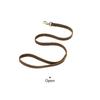 6.5 inch Hand-Made Genuine Leather Cowhide Pet Dog Leashes Accessories Collars Harnesses Leads Supplies Double-End Ventilate