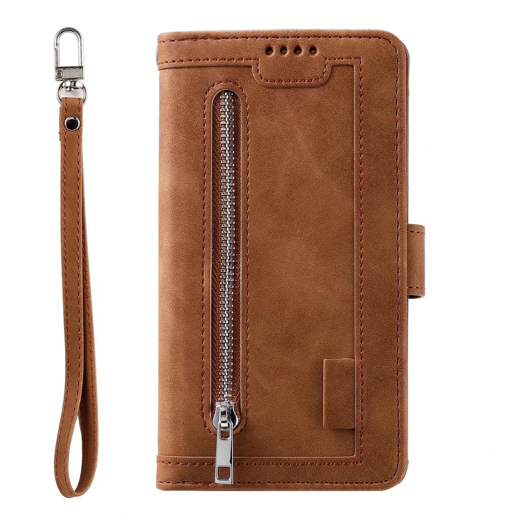 Luxury Leather Case For Samsung Galaxy A7 A5 A3 2017 2016 A6 A8 Plus 2018 A750 A310 A510 A530 Zipper Wallet Flip Book Case Cover