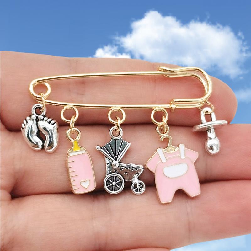 Baby Charm Brooch New Mom Jewelry Pin Mother's Day Gift for Women