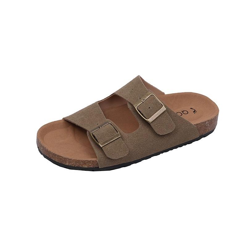 Thick-soled Birken slippers women's summer wear 2025 new super fire cool slippers men's and women's soft-soled flat-soled Birken sandals