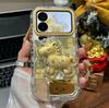 Golden Fortune Horse Applicable Apple 17 Mobile Phone Case Iphone16promax Huawei Mate 70 Honor Case