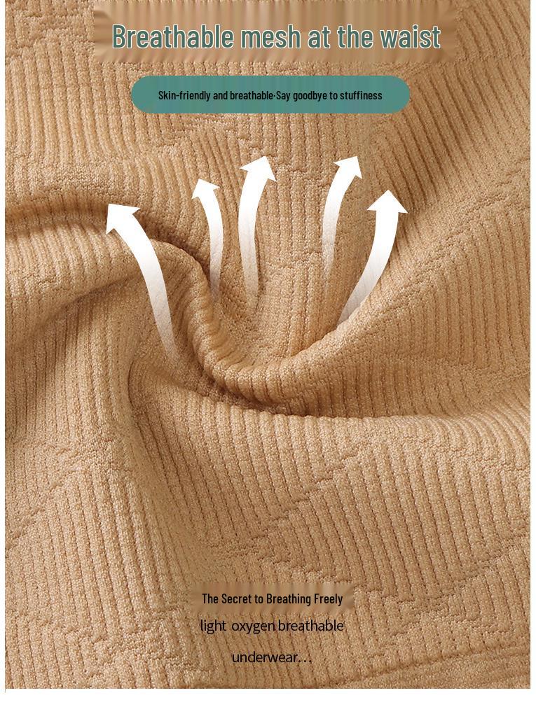 Sexy High-Waist Tummy Control Seamless Body Shaping Pants with Hip Lift Thong