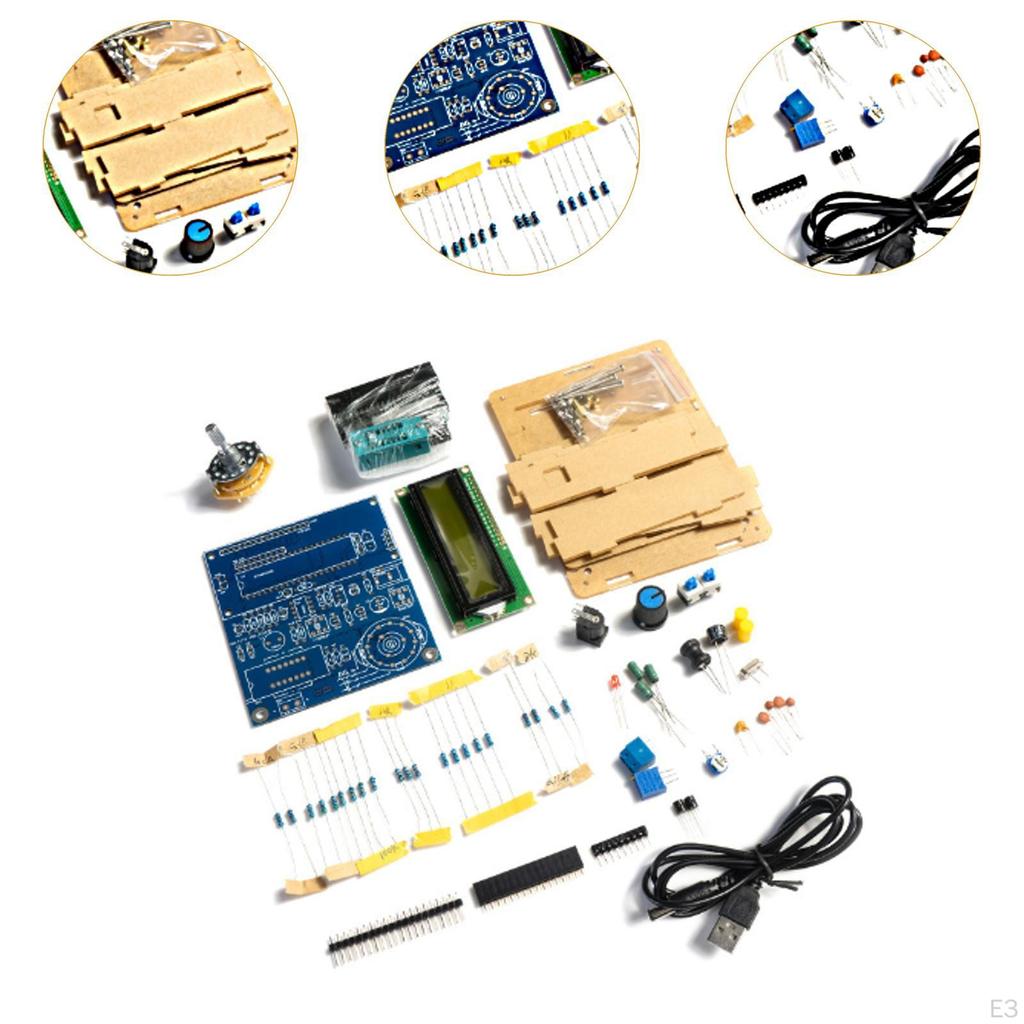 Capacitance and Inductance Meter Inductor Tester Electronic DIY Kit for Classroom