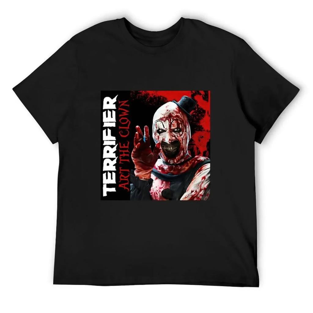 Art The Clown Halloween Horror T-Shirt oversize t-shirts man plain anime t shirts men graphic t shirts