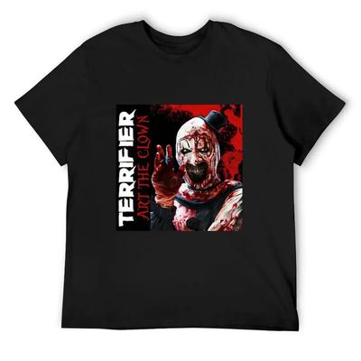 Art The Clown Halloween Horror T-Shirt Oversize T-shirts Man Plain Anime T Shirts Men Graphic T Shirts