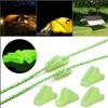 4mm/6mm Outdoor Tent Guyline Ropes 4M Length with Adjuster Tensioner Reflective Camping Guy Lines Camping Accessories