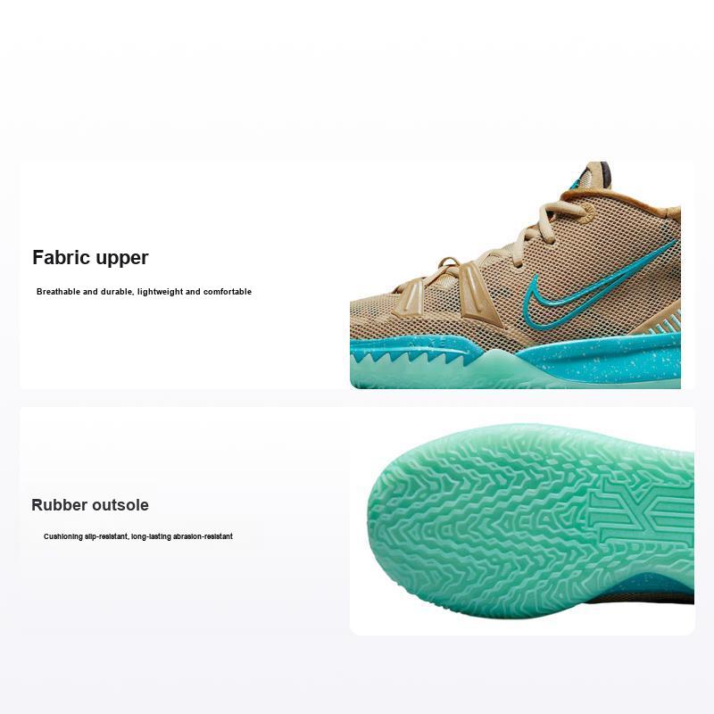 Nike Pantofi de sport Kyrie 7 GS Ripple pentru copii maro granulat Tropical-Twist CT4080-207