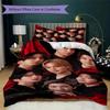 Bts Black Bedding Without Core 1 Duvet Cover 2 Pillowcase Without Core Duvet Cover And Pillowcase Bedding Set Christmas Birthday Gift
