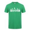 Stunt scooter T Shirt Summer Unisex Short Sleeve Cotton Tshirt Cool Unisex Tshirts JL107