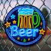 Segno in Latta Metallico Birra Decorazione Murale 20x30cm