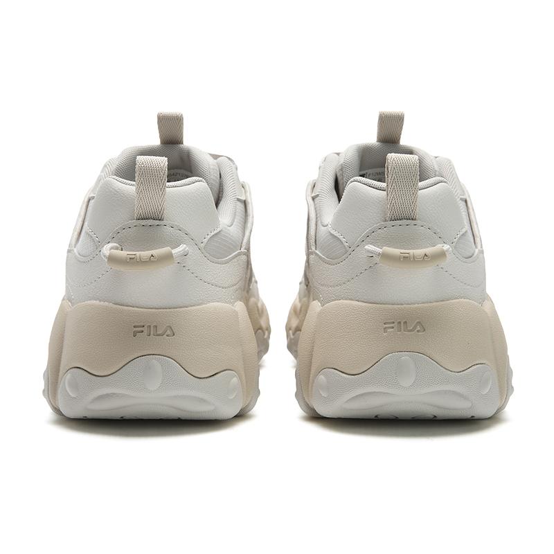 New FILA FLUID 6 Wear resistant And Lightweight Low top Casual Shoes Women's Plain Gray F12W542137FWO