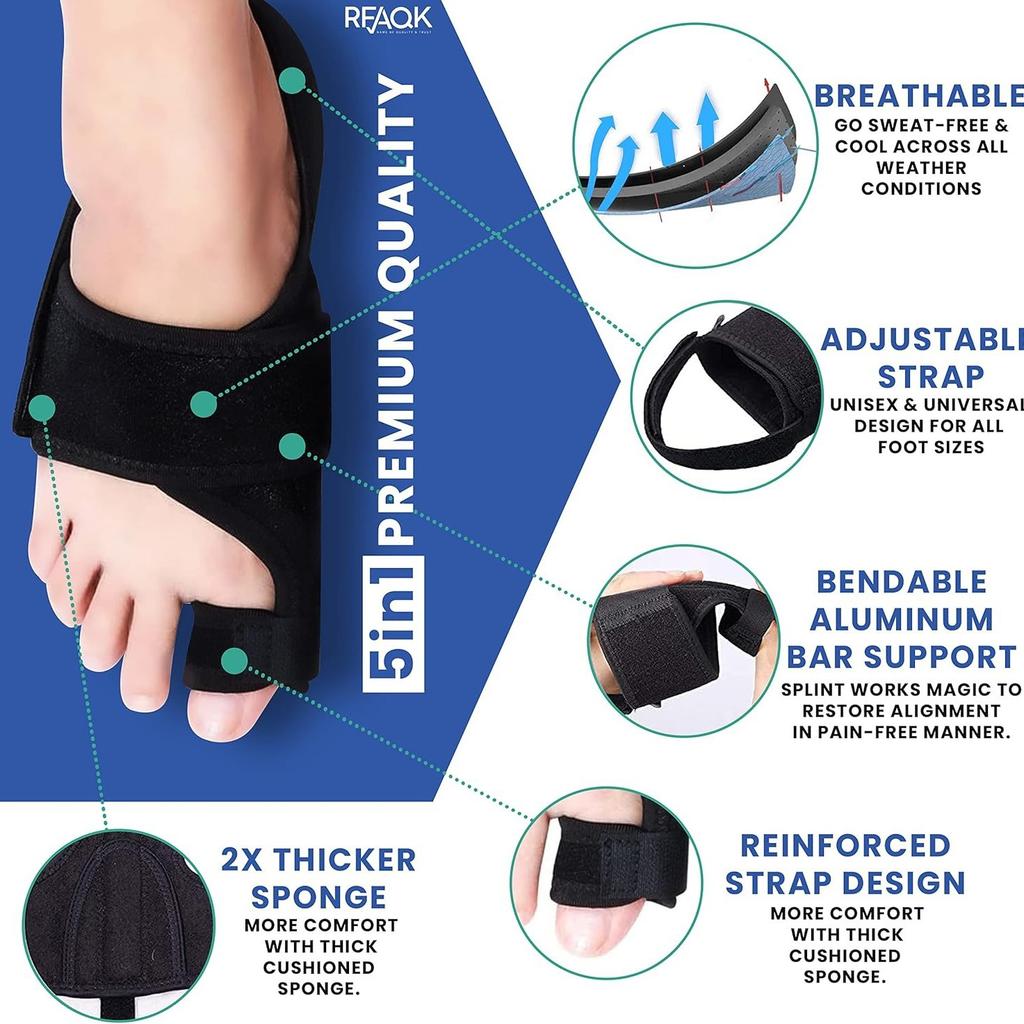 Thumb Valgus Toe Brace Sub-thumb Head Improvement Corrector Arch Device Thumb Toe Splitter