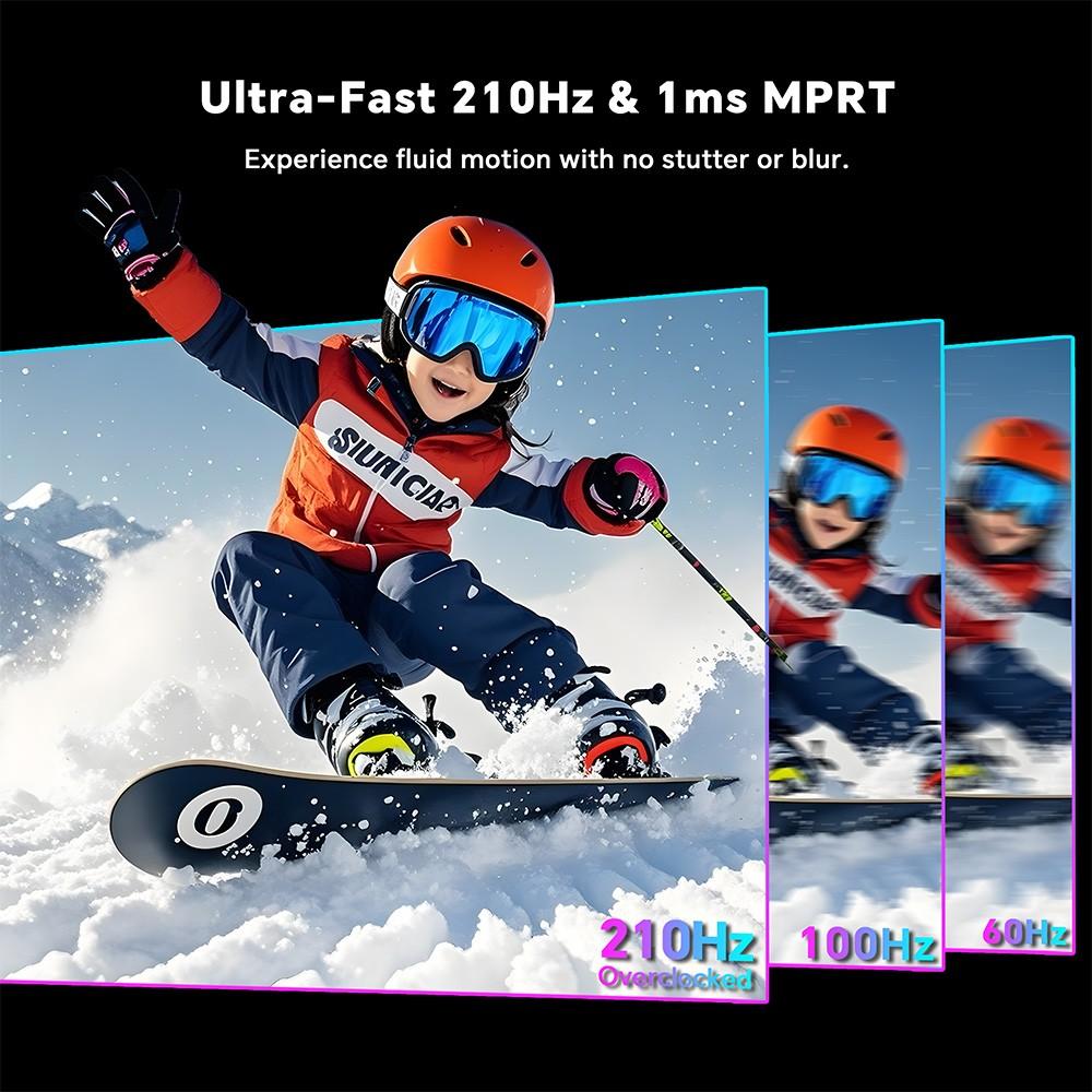 KTC H27T7P-2 Gaming-Monitor 27' 2560×1440 QHD 200Hz Overdrive auf 210Hz