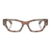 Armani Full rim design acetate cat eye optical frame women's tortoise shell