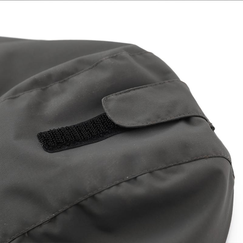 Gutter Skijakke Høst bomull Polstret jakke Hette Vanntett Vindtett Barn Vinter Varm Frakk Fleece Snowboard