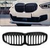 Cross-Border Grille for 20-21 BMW 1 Series F40: Modified Front Bumper with Single/Double Bars