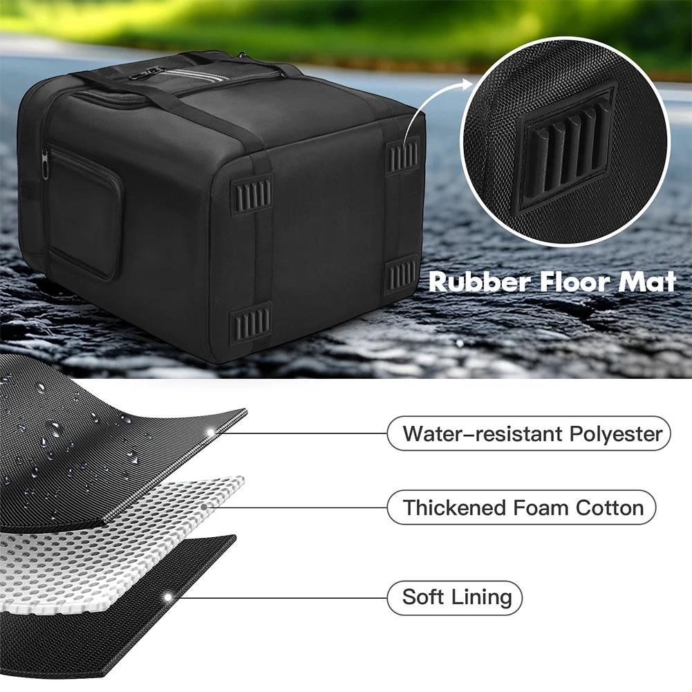 Per Stazione di Alimentazione BLUETTI AC180 Organizer Custodia da Viaggio Portatile Borsa per Custodia Cavo Caricabatterie Power Bank con Tracolla