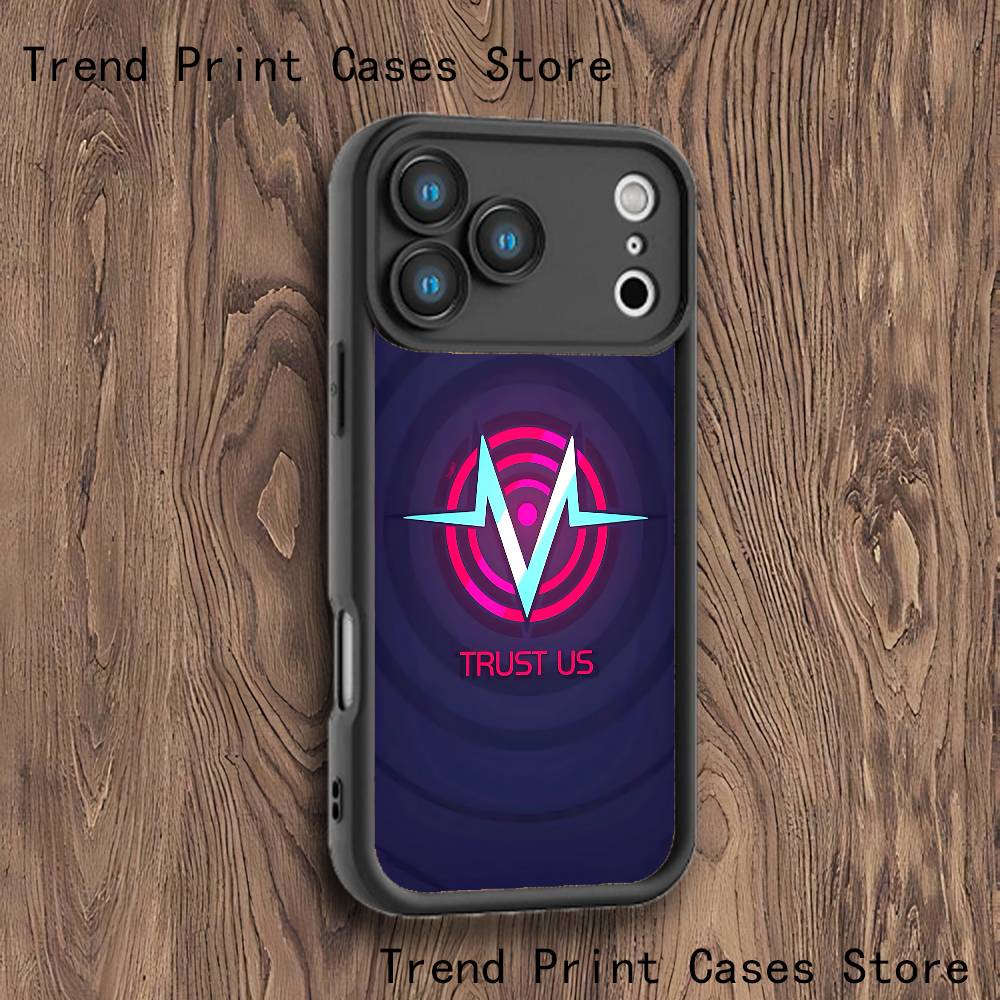 Vox Trust me Phone Case For iPhone 17,16,15,14,13,12,11,Pro,Max,Plus,X,XS,SE4,E,Mini Black Thickened border Case