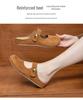 Versatile Women's Closed-Toe Retro Mules with Thick Soles - 2026 Spring Slip-On Casual Shoes